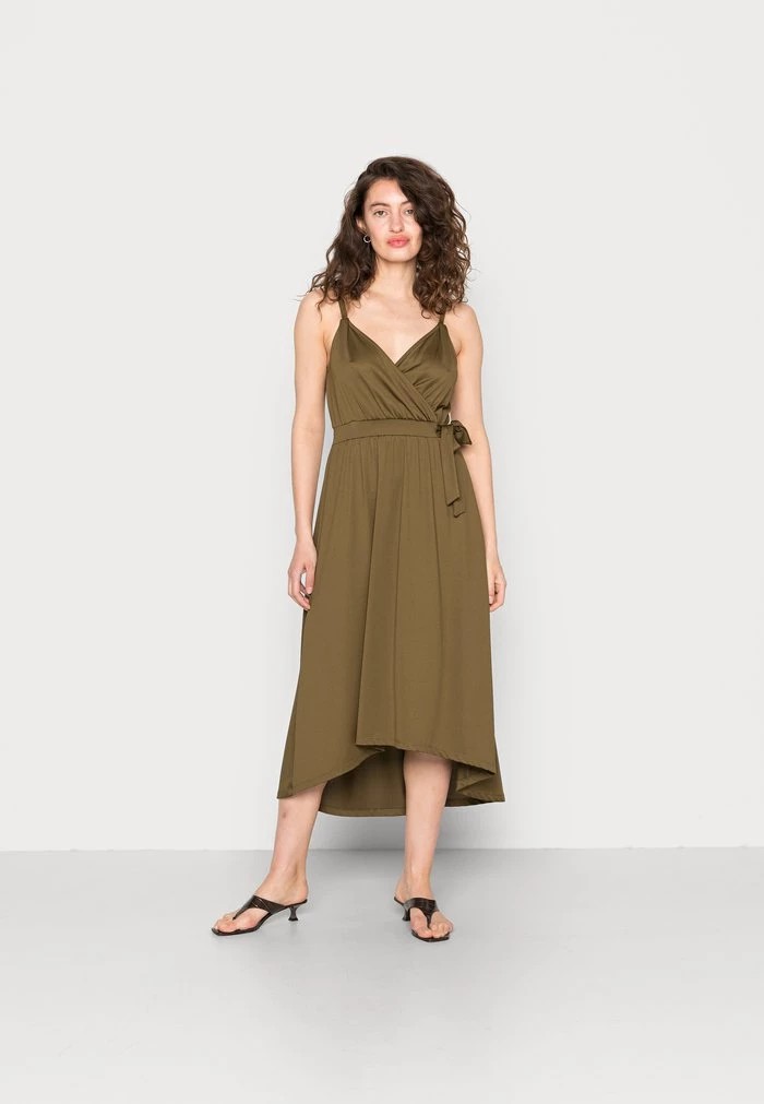 Peignoir ANNA FIELD Anna Field Jersey Dress Kaki Femme | MQT-6445595